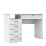 Function Plus Desk 5 Drawers