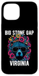 Coque pour iPhone 15 Big Stone Gap Virginia USA Ours avec fleurs