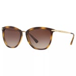 Ralph RA5245 Women's Cat's Eye Sunglasses, Tortoise/Brown Gradient