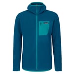 Patagonia m's r1 air full-zip hoody (herre) - lagom blue  - S - Naturkompaniet