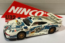 Ninco 50149 Porsche 911 GT1 Lm '96 #25 Mobil 1 Unboxed