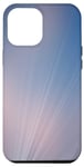 Coque pour iPhone 14 Pro Max Dégradé de couleur rose, gris, bleu