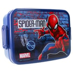 My sweety pop - Boîte à goûter - Lunch box – Spiderman - Pour enfant - Crèche - Maternelle - Ecole - Vacances - Repas - 16 cm - Pour Garçon - Bleu - Idée Cadeau