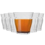 Duralex Picardie Glass Juice Water Tumblers Glasses Set 130ml x12