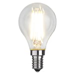 JUUS by LjusExperten LED Klotlampa E14 Klar (P45) 4,5W 470lm. 2700K Dimbar