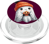 Ghost Halloween Spooky Boo Automne Halloween Fantôme mignon PopSockets PopGrip pour MagSafe