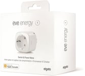 Elgato Eve Energy- Capteur de consommation, interrupteur sans fil avec technologie Homekit d'Apple