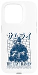 Coque pour iPhone 15 Pro Samurai Warrior "The Last Ramen" Japonais Ukiyo-e Streetwear