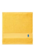 Poloplay Wash Towel Home Textiles Bathroom Textiles Towels & Bath Towels Face Towels Yellow Ralph Lauren Home