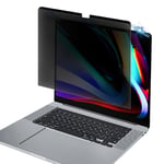MacBook Pro 13 (2016-2020) / Air 13 (2018-2020) Magnetisk Beskyttelsesfilm Med Privacy Funksjon – Gjennomsiktig