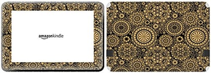 GetitStickit VeUKSkinTabAmaFireHD89_4"Flower Design Removable Skin for 8.9-Inch Amazon Kindle Fire HD - Black