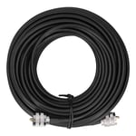 RF Coaxial Cable Black RG-58 Cable For Computer Networks For Security Systems