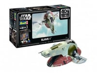 Revell Slave I-40Th Anniversary "The Empire Strikes Back", Spaceplane Model, Monteringssett, 1:88, Slave I-40Th Anniversary "The Empire Strikes Back", Alle Kjønn, Plast