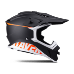 Raven Airborne Evo Crosshjälm Svart-Orange""