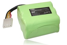 vhbw Ni-MH batterie de rechange 3500mAh (7.2V) pour robot aspirateur compatible avec Neato Robotics, Neato Signature Pro, Essential