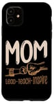 iPhone 11 Lead Teach Inspire Black Mom Teacher Teaching Case