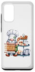 Coque pour Galaxy S20 Bakery Gnome Chef Pancake Dough Boss Décoration de Cuisine Poster