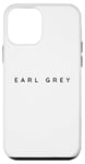 iPhone 12 mini Earl Grey Tea Lovers / Herbal Tea Shop / Modern Font Design Case