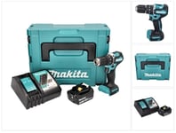 Makita DHP 487 RM1J akkuiskuporakone 18 V 40 Nm + 1x akku 4,0 Ah + laturi + Makpac