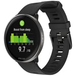 Polar Ignite 3 Titanium - GPS Montre fitness et bien-être, Écran AMOLED, Smartwatch Sport Moniteur de Fréquence Cardiaque, Sommeil Montre Intelligente, Bracelet d'activité, 150+ Modes Sportifs