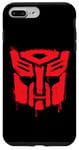 Coque pour iPhone 7 Plus/8 Plus Transformers Autobot Graffiti Drippy Big Face Portrait