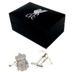 LIVERPOOL FC 925 STERLING SILVER CREST MENS EXECUTIVE SHIRT CUFFLINKS LFC GIFT