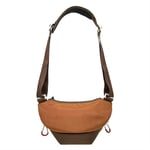 Dorr Urban Small Brown/Orange Shoulder Photo Bag