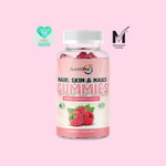 5000mcg Biotin Gummies Vegan Hair, Skin and Nails Vitamins, Hair Growth gummies