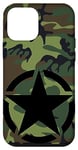 iPhone 12 mini Army Star CAMO Camouflage Forest Green Military Case