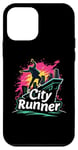 Coque pour iPhone 12 mini City Runner City Runner - Look dynamique pour les fans urbains