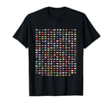 World Flags design, Cool Travel 210 Flag T-Shirt