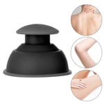 Silicone Moisture Absorber Anti Cellulite Vacuum Cupping Cup Black