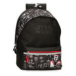 Star Wars Space Mission Sac à Dos Scolaire pour Ordinateur Portable Adaptable 15,6" Noir 31 x 44 x 17,5 cm Polyester 23,87 L