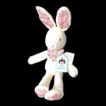 Little Jellycat “Petal Bunny Chime” Rabbit Baby Plush Soft Toy Rattle TAG J2887