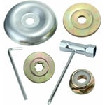 6pcs kit ecrou Tete debroussailleuse Universelle, pour débroussailleuse Thermique, Stihl, Echo, Ryobi Tete, Kit De Fixation D'écrou De Lame Plaque De