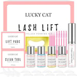 Kit Rehaussement de Cil,kit d'extension de Cils Perm Lash Lift,Semi-Permanent Curling Perming Wave Convient pour le salon