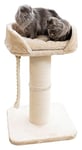 Kerbl Pet Arbre à Chat Toni XL Beige, 58x58x93cm