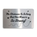 Anniversary Valentines Gift For Long Distance Boyfriend Girlfriend Wallet Insert