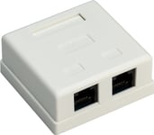 Goobay 4040849776335 Rj-45 Vit Kontakt (77633)