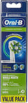 Braun Oral-B CROSS ACTION  Replacement Electric Toothbrush Heads - 4 Pack SEALED