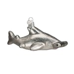 Old World Christmas Sea and Water Animals Glass Blown Ornaments for Christmas Tree Hammerhead Shark