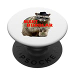 Night Burglar Raccoon Bank Robber Cute Lol Wildlife Money PopSockets Swappable PopGrip