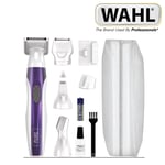 Wahl Pure Radiance Women Face and Body Hair Remover Trimmer Kit 5604-1317