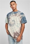 Urban Classics Oversize batikmönstrad T-shirt herr (offwhite,L)