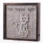 The Happy Light, LED-valolla varustettu taulu, Kettu