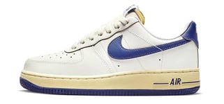 Nike Femme AIR Force 1 '07 Sneaker, Voile Deep Royal Blue Pale Vanilla, 40 EU