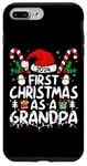 iPhone 7 Plus/8 Plus First Christmas As Grandpa 2024 Family Matching New Grandpa Case