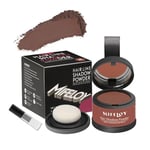 MIFELOY Root Cover Up Powder, Touch Up Hair Color for Grey, Roots Concealer for Beard Line Eyebrow, Instantly Coverage Dye for Thinning Grays Hairline, Shadow Conceals Hair Loss, Auburn