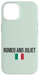 iPhone 14 Romeo and Juliet Love Illustration Novelty Graphic Designs Case