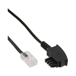 InLine 18525 TAE-F Cable for DSL Router, TAE-F Male to RJ45 8P2C, 25 m